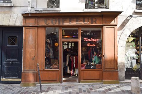 vintage shops paris marais